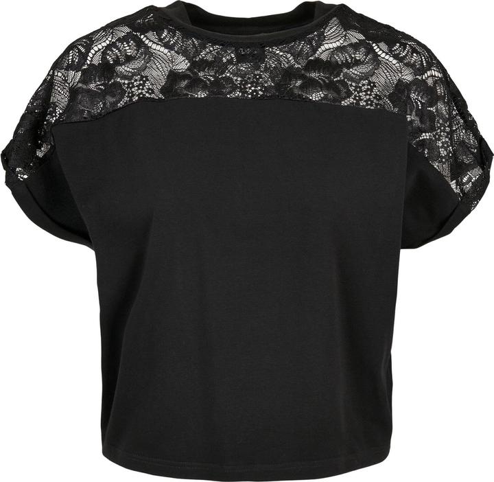 Immagine prodotto Urban Classics Tee corto da donna in pizzo oversize (XL)