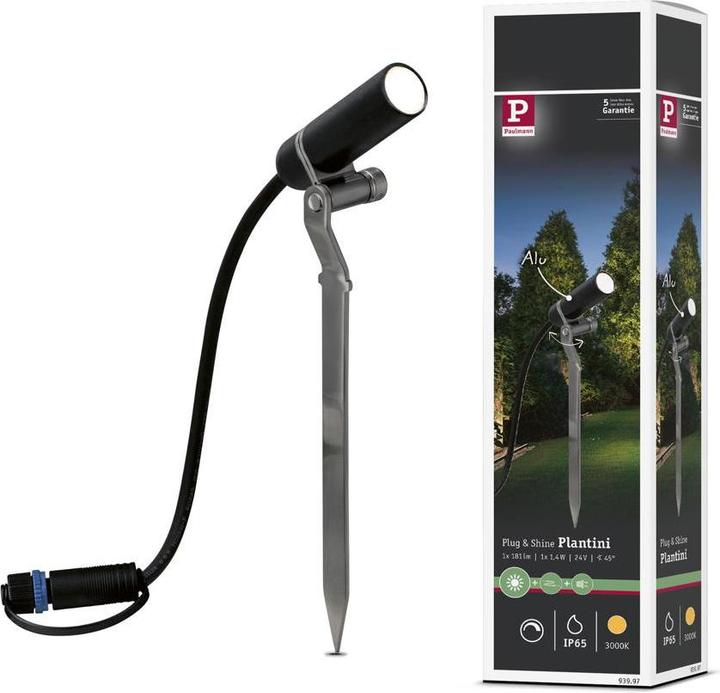 Actual product image Paulmann Plug & Shine Plantin (200 lm, IP65)