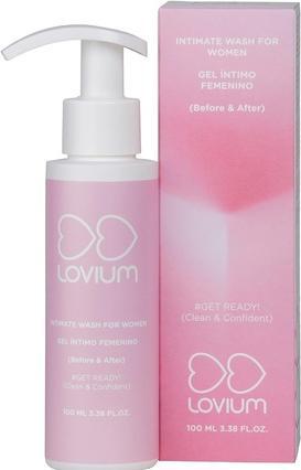 Lovium Intimate Gel for Women - Supports Vaginal Hygiene - Maintains Microbiota - With Aloe Vera - Moisturi (100 ml, Intimwaschlotion)