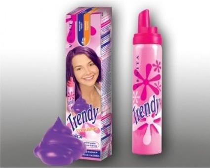 Actual product image Venta Magic Purple Semi-Permanent Hair Coloring Mousse
