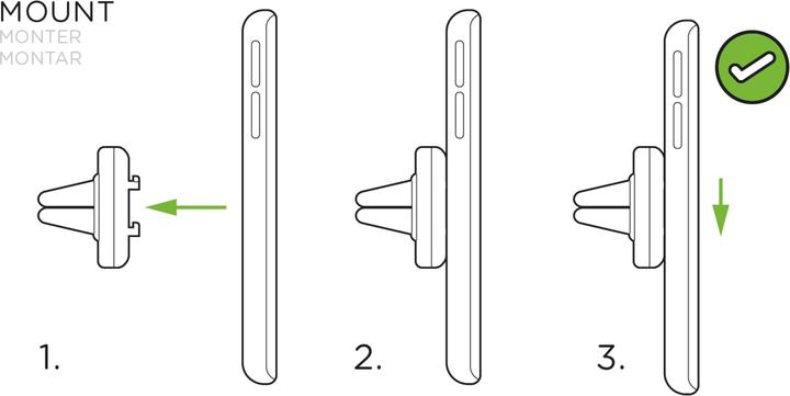 Image du produit Sp Connect support d'aération snap