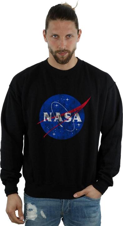 Immagine prodotto Nasa Classic Insignia Logo Distressed Felpa Uomo (S)