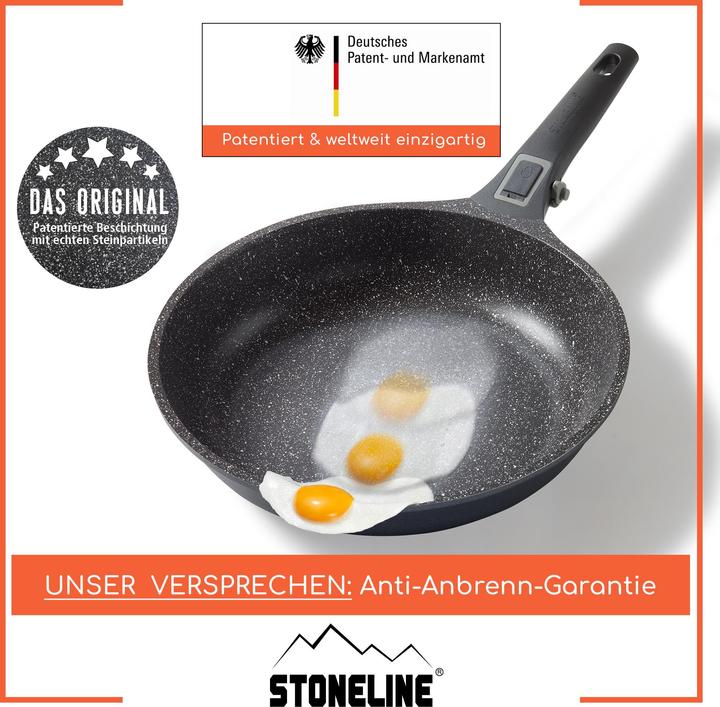 Produktbild Stoneline Imagination PLUS Schmorpfanne 28cm (28 cm, Bratpfanne, Aluminium)