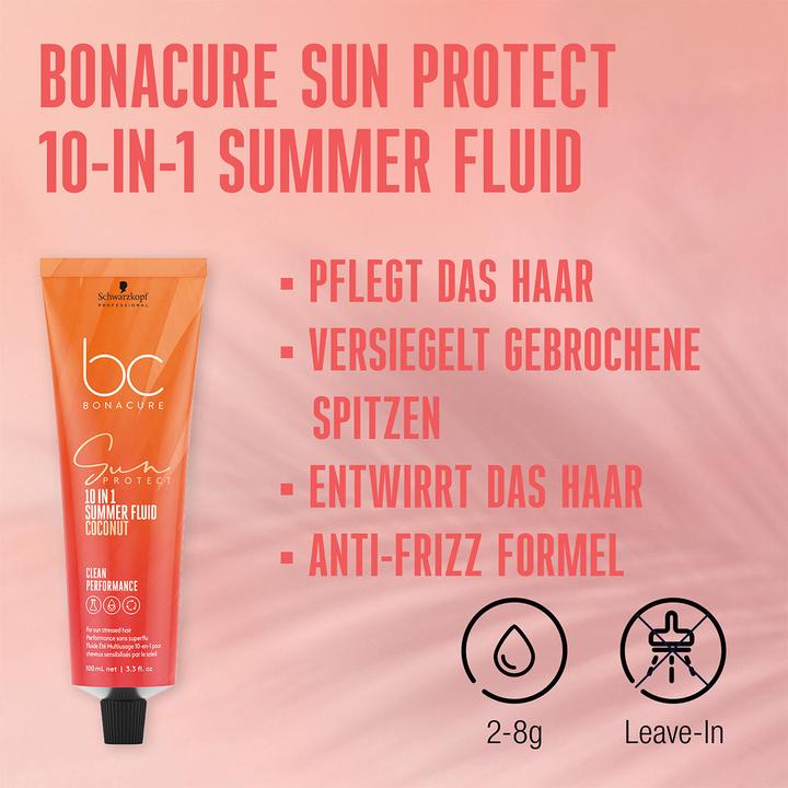 Produktbild Schwarzkopf BC Sun Protect - 10-in-1 Summer Fluid Coconut (100 ml, 100 g)