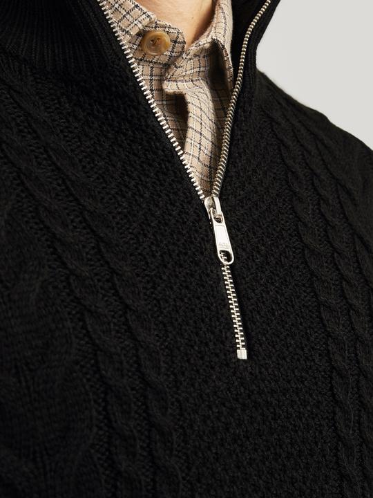 Actual product image Jack & Jones Single-coloured quarter zip Quarter zip (XXL)
