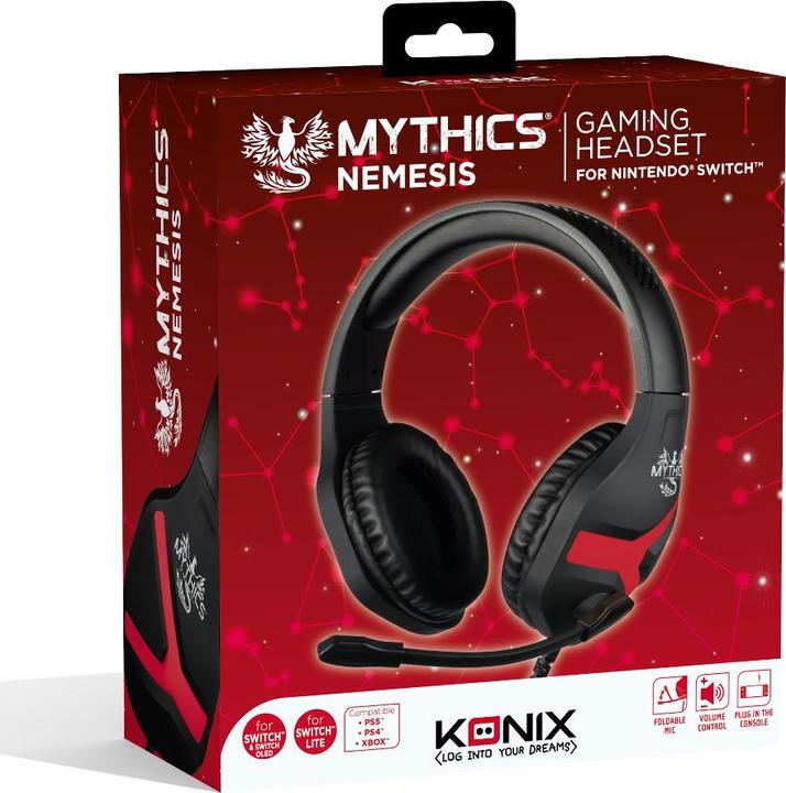 Image du produit Konix Mythics Nemesis (Filaire)