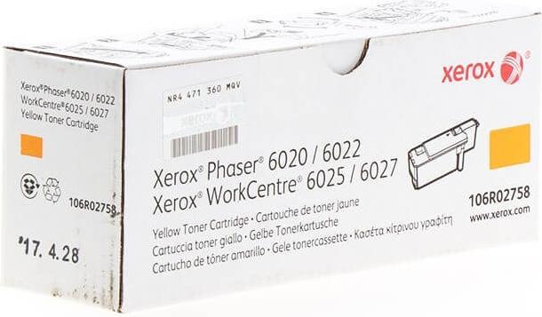 Actual product image Xerox 106r02758 (Y)