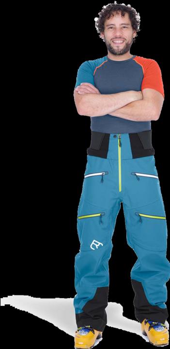 Actual product image Ortovox Guardian Shell men ski touring pants (L)