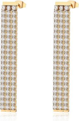 Brosway Luxurious sparkling earrings with zircons Desidery BEIE002 (Edelstahl)