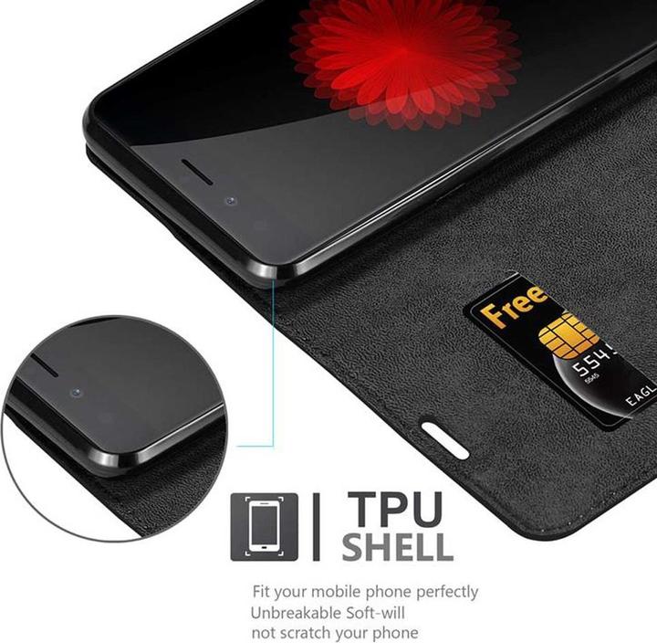 Image du produit Cadorabo Book Couverture magnétique invisible (ZTE Nubia Z11 Mini S)