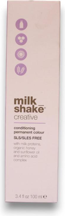 Produktbild Milk_Shake Vopsea permanenta Creative.1.A, Albastru Metalic Intens, 100ml (Albastru Metalic Intens)