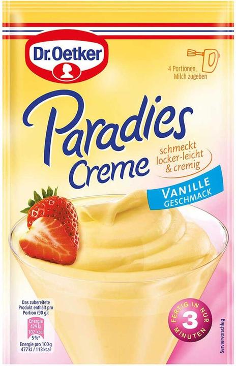 Dr. Oetker Paradise Cream Vanilla (60 g)
