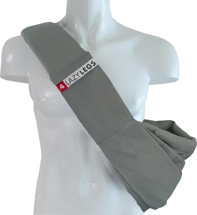 4Lazylegs Animal Transport Bag Canvas, Mineral Grey, XS (Dog, Foldable)