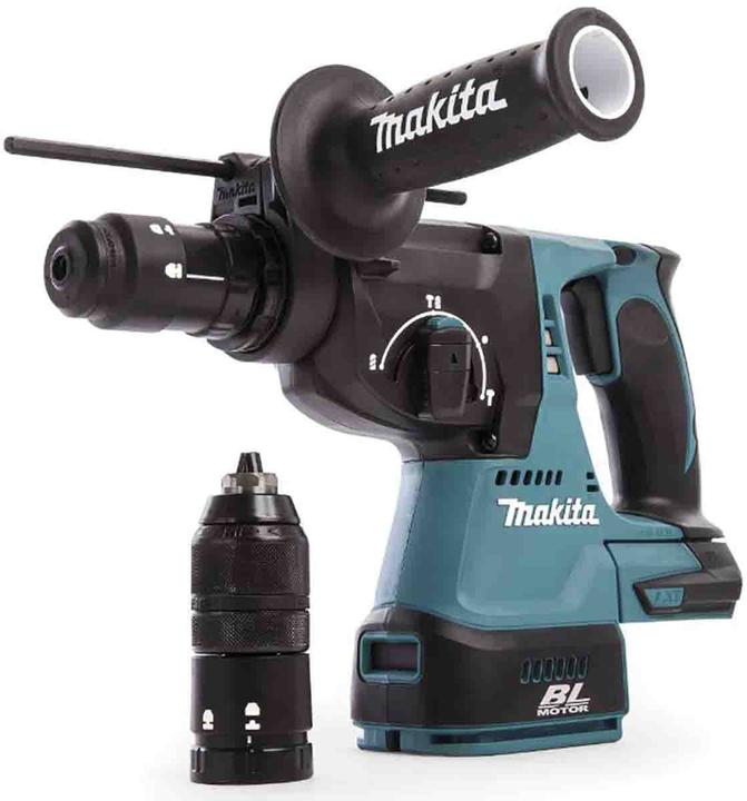 Produktbild Makita Bohr- und Spitzhammer DHR243RTJ Set (inkl. 2 Akkus etc.) (Akkubetrieb)