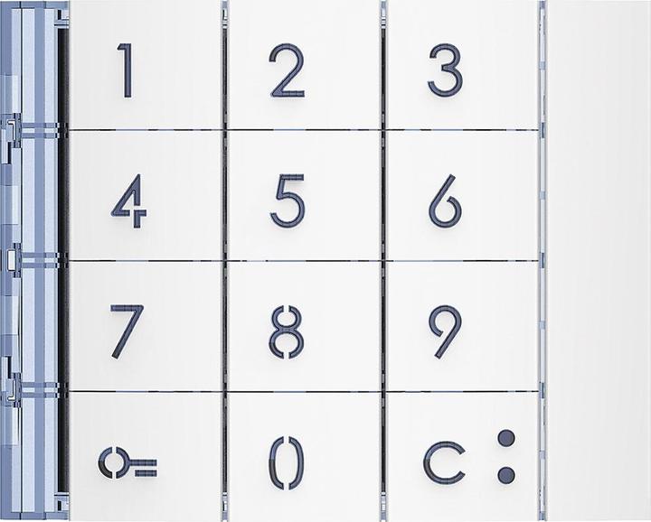 Actual product image Bticino LEG 353002 Frontbl numeric keypad Aw (Keys)