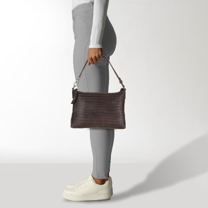 Produktbild FredsBruder Layer Umhängetasche Leder 28 cm