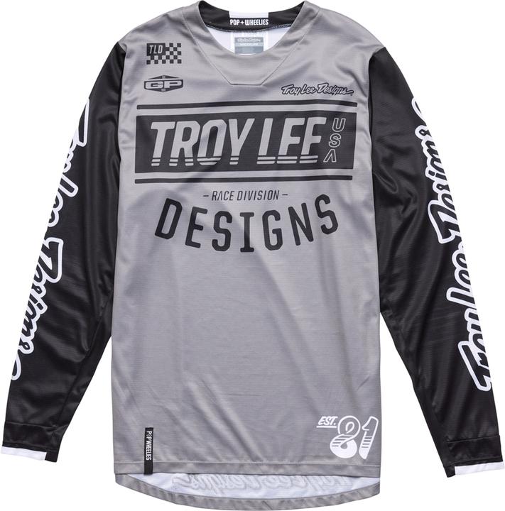 Image du produit Troy Lee Designs GP Jersey, Race 81, gris (S)
