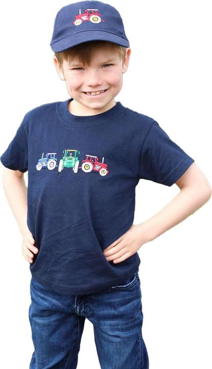British Country Collection Three Tractors TShirt (104)