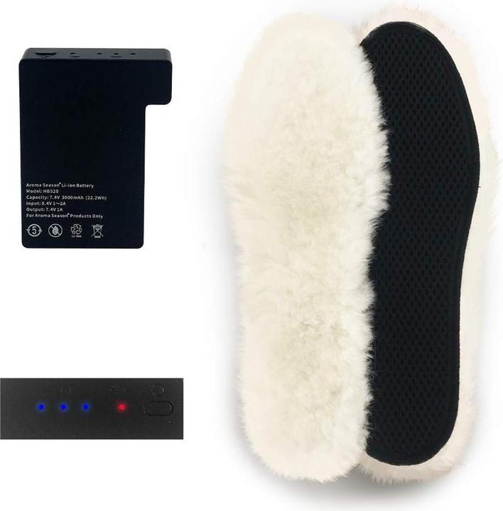 Immagine prodotto Aroma Season Solette riscaldate con batteria, taglia 38/39