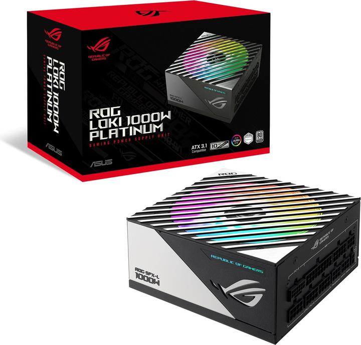 Actual product image ASUS NEZ ROG Loki SFX-L Platinum power supply unit (1000 W)