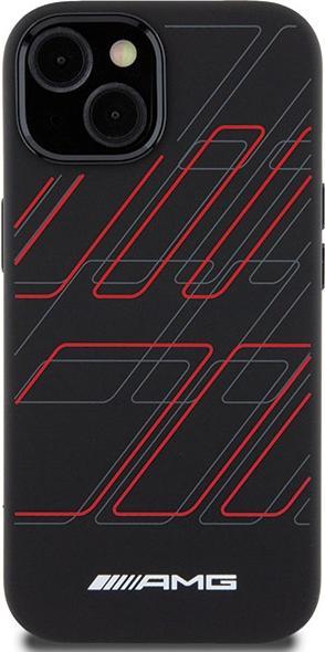 Produktbild Mercedes AMG AMHMP15M23SSPK iPhone 15 Plus / 14 Plus 6.7" czarny/black hardcase Silicone Large Rhombuses Patt (Apple iPhone 15 Plus)