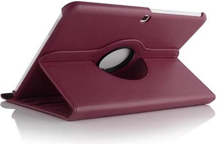 Produktbild Cadorabo Tablet Book Gummi (KEIN Wake Up) Hülle (Galaxy Tab 4)