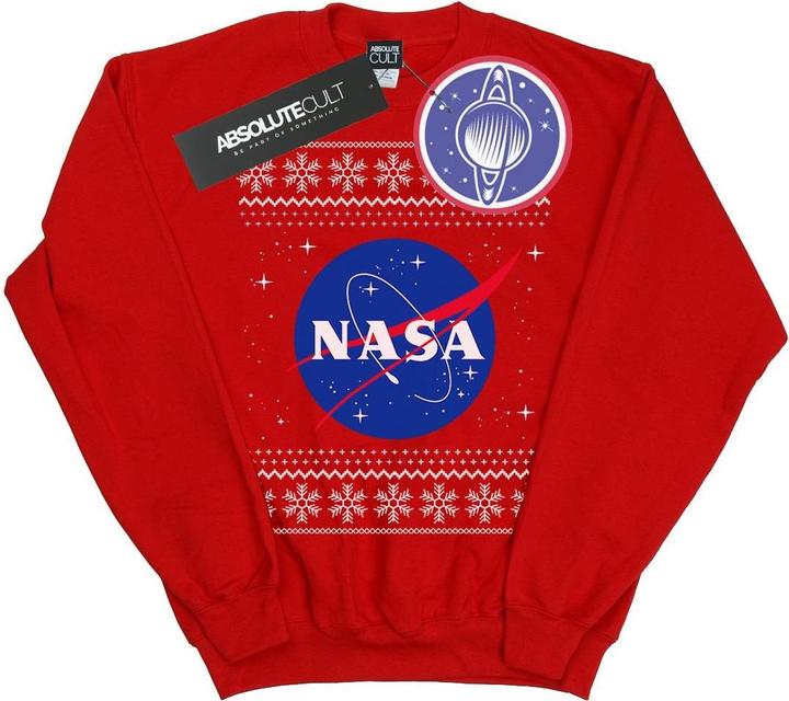 Nasa Classic Fair Isle Sweatshirt Mädchen