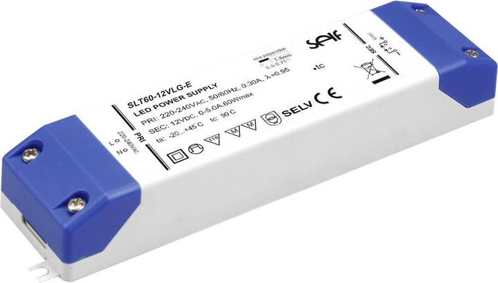 Self Electronics SLT60-12VLG-E LED Driver Cons