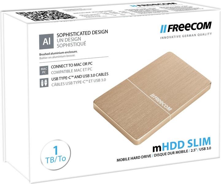 Actual product image Freecom HD mHDD Slim 3.0 1TB (1 TB)