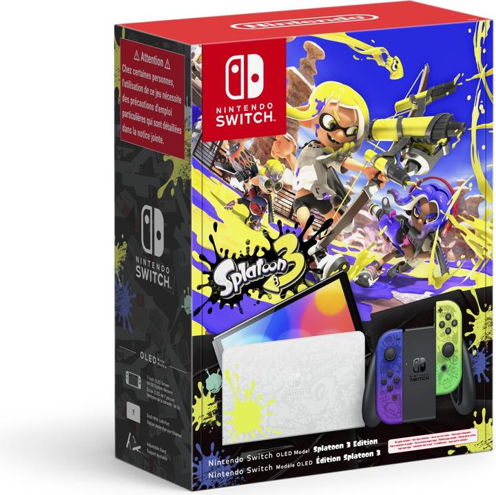 Actual product image Nintendo Switch (OLED model) Splatoon 3 Edition