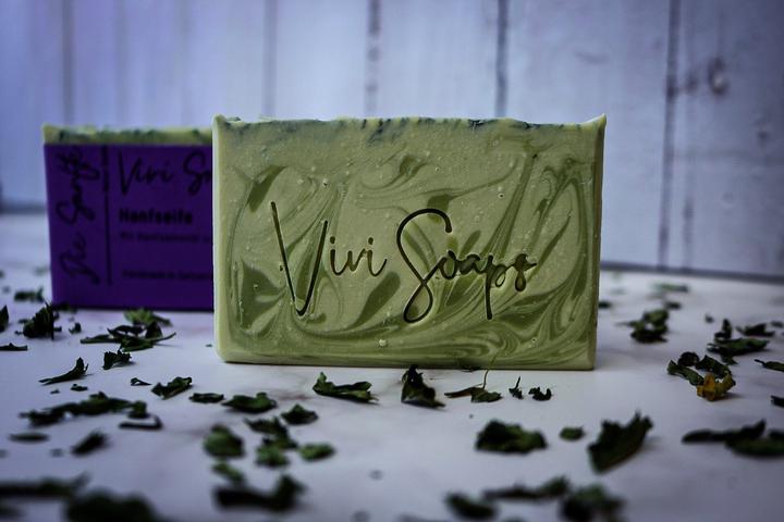 Actual product image Vivi Soaps Gentle hemp oil soap (Hard soap)