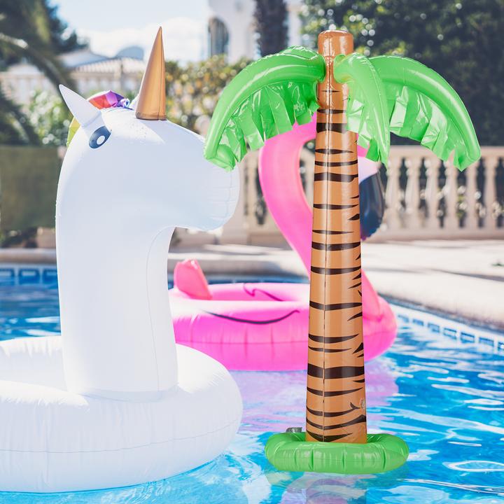 Produktbild Relaxdays 3x aufblasbare Palme