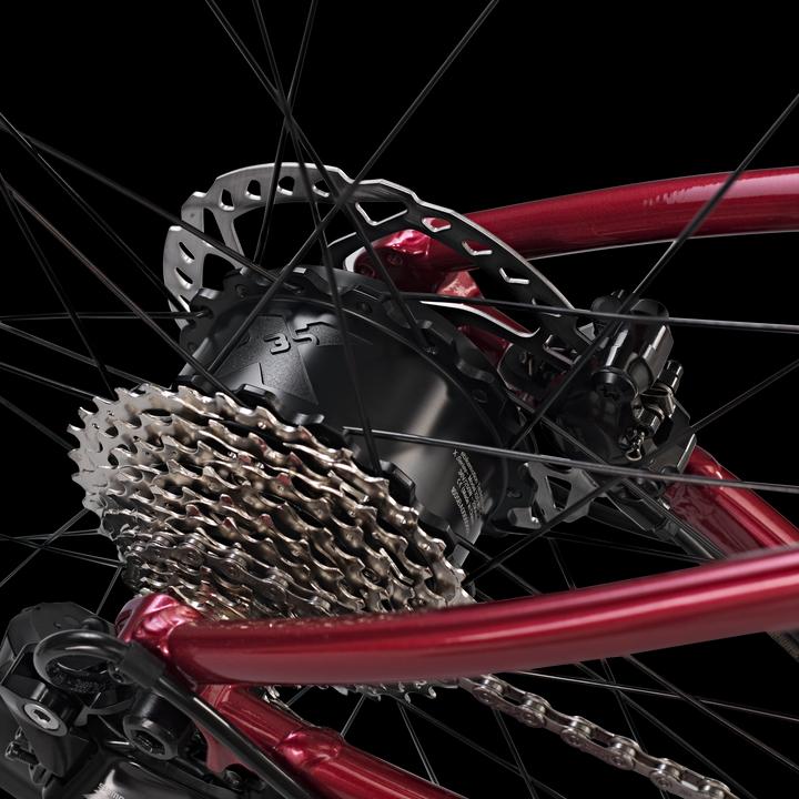Immagine prodotto Van rysel E-bike da strada E-EDR - E-EDR AF Shimano 105 Di2 2×12S rosso