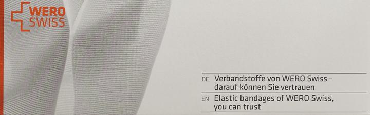 Produktbild Wero Swiss Elasticolor Elastische Binde 5mx8cm blau