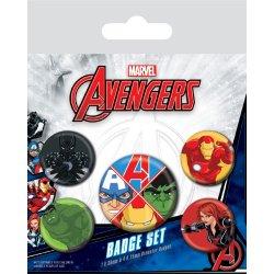Immagine prodotto Pyramid Marvel confezione 5 distintivi Avengers Assemble