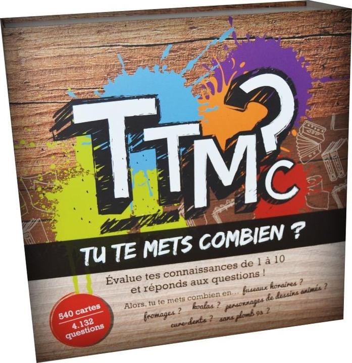Actual product image Cartamundi Jeu Tu Te Mets Combien (French)