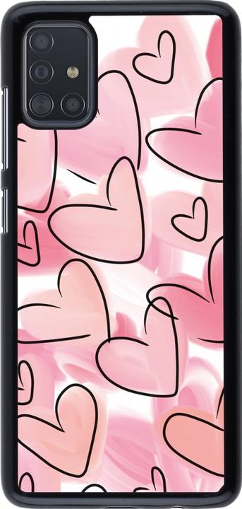 Image du produit PhoneLook Coque Easter 2023 pink hearts (Samsung Galaxy A51)
