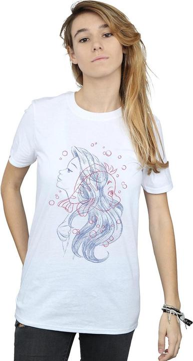 Produktbild Disney Ariel Flounder Sketch TShirt (4XL)