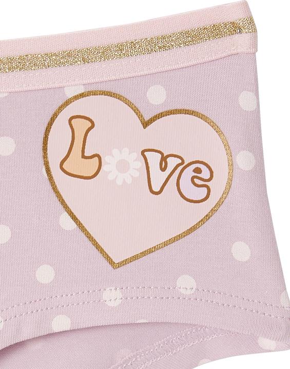 Immagine prodotto Vertbaudet Confezione da 7 pantaloncini da bambina in cotone biologico (92, Confezione da 7)