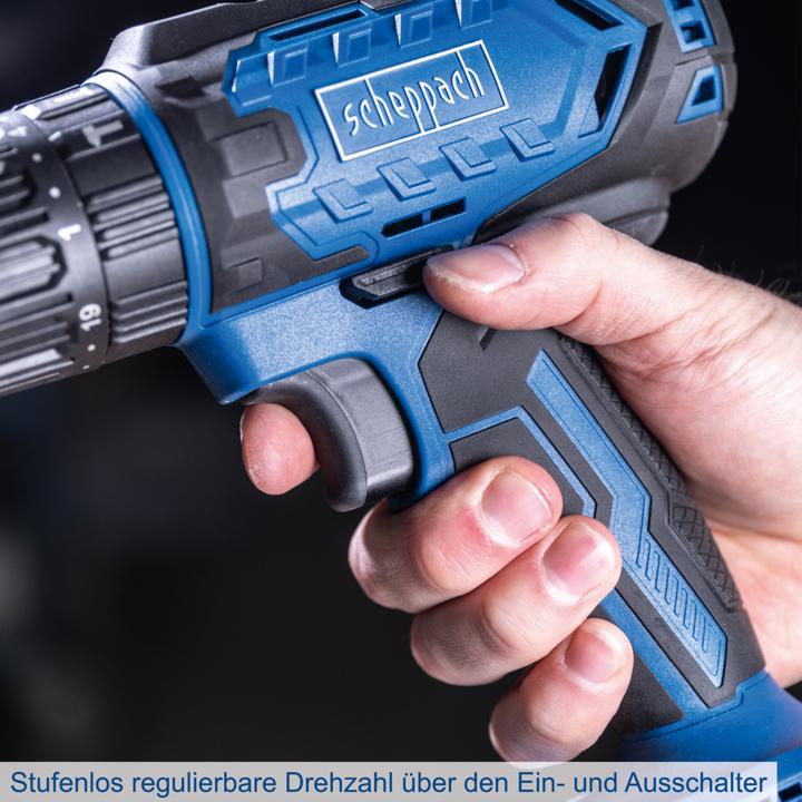 Produktbild Scheppach Akku-Schlagbohrschrauber C-CD45-X (DIY) (Akkubetrieb)