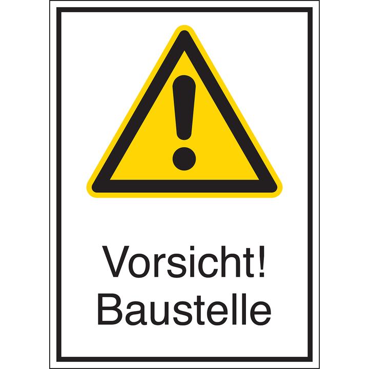 Produktbild Brady STD-733-131X185-B7527, Warnschilder - Vorsicht! Baustelle