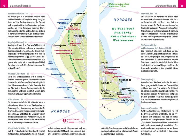 Produktbild Reiseführer Amrum (Deutsch, Nicole Funck, Michael Narten, 2025)