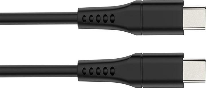 Productafbeelding HQ Power USB-kabel - USB 2.0 C naar C 60W, 480Mbps, vernikkeld, TPE-kabel - 1 meter (1 m, 60 W)