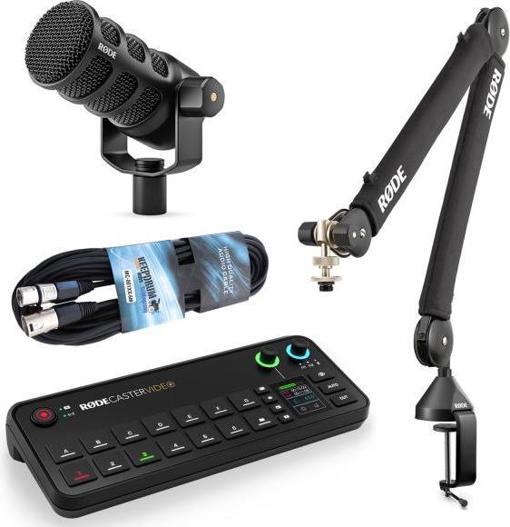 Produktbild RØDE Rodecaster Video Konsole Podmic-USB Bundle