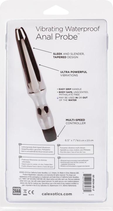 Productafbeelding CalExotics Vibrerende Waterdichte Anale Sonde