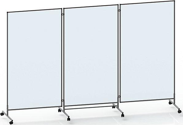Image du produit Carto Séparateur transparent mobile, h x l x p 1950 x 1000 x 650 mm, élément de base