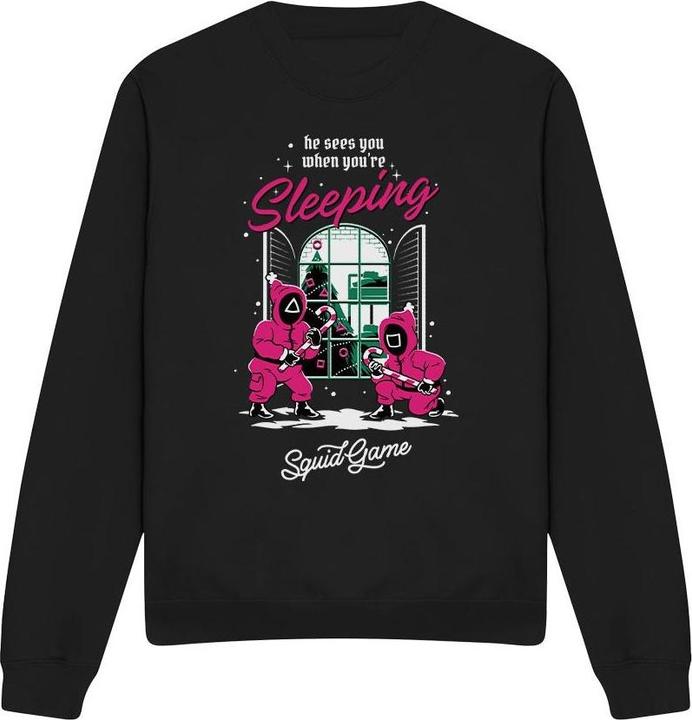 Produktbild Squid Game He Sees You When You're Sleeping Sweatshirt (S)