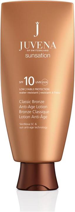 Actual product image Juvena Sunsation Classic Bronze Anti Ae Lotion (Sun lotion, Up to SPF 10, 150 ml)