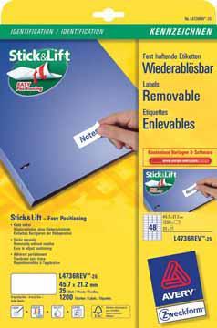 Actual product image Avery Removable adhesive