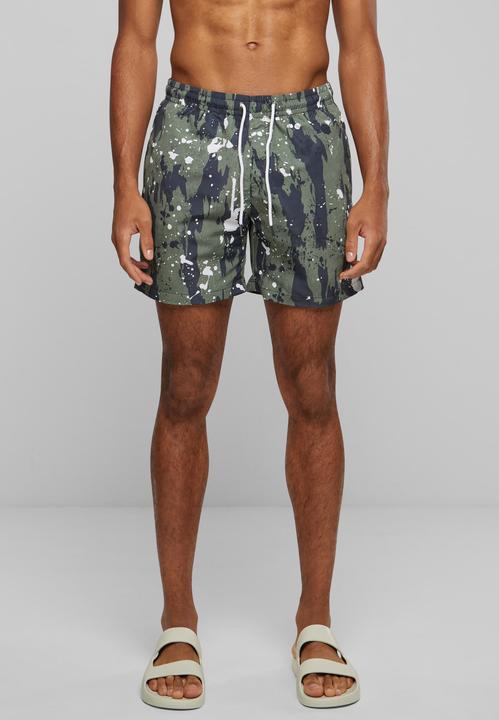 Actual product image Urban Classics Pattern Swim Shorts (3XL)
